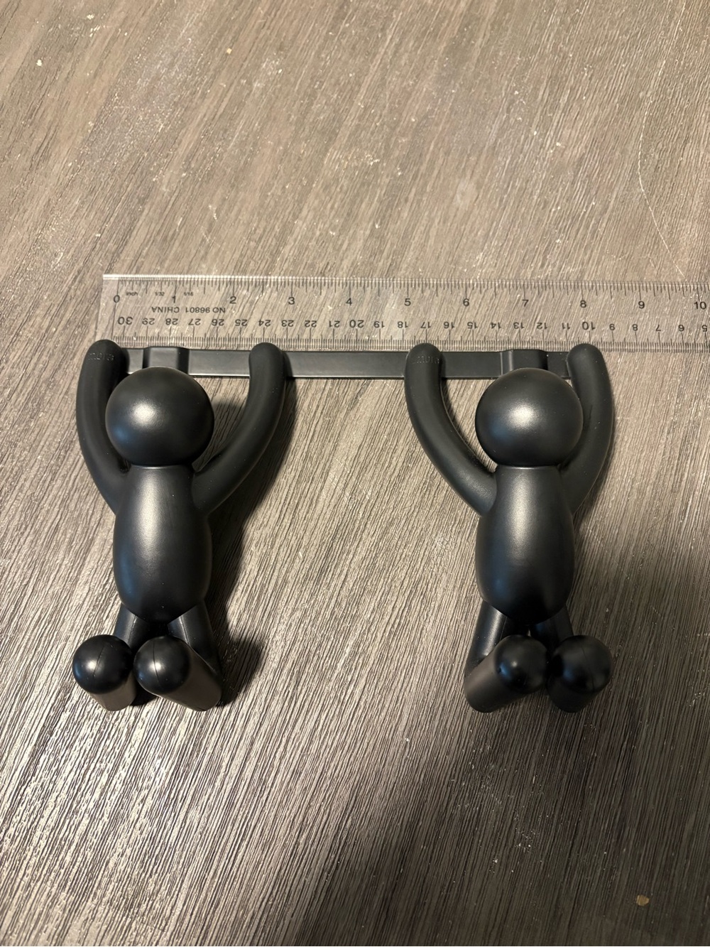 Umbra buddy Black Hanging Wall Hooks